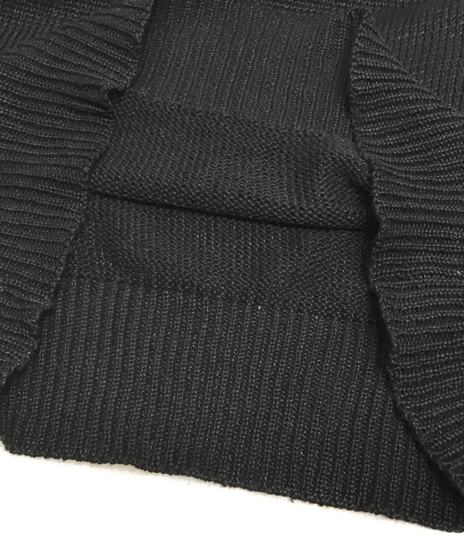 [Pre-owned] COMME des GARCONS HOMME OLD] Linen Henley Neck Knit Pullover Archive HN-020090