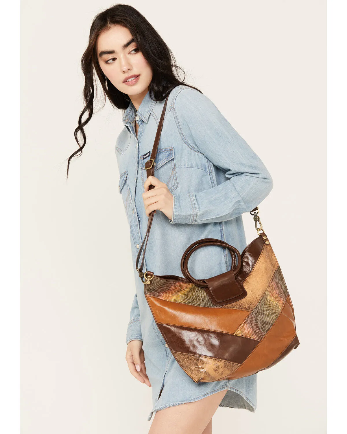 Product Name:  Hobo Women's Sheila Patchwork Leather Tote