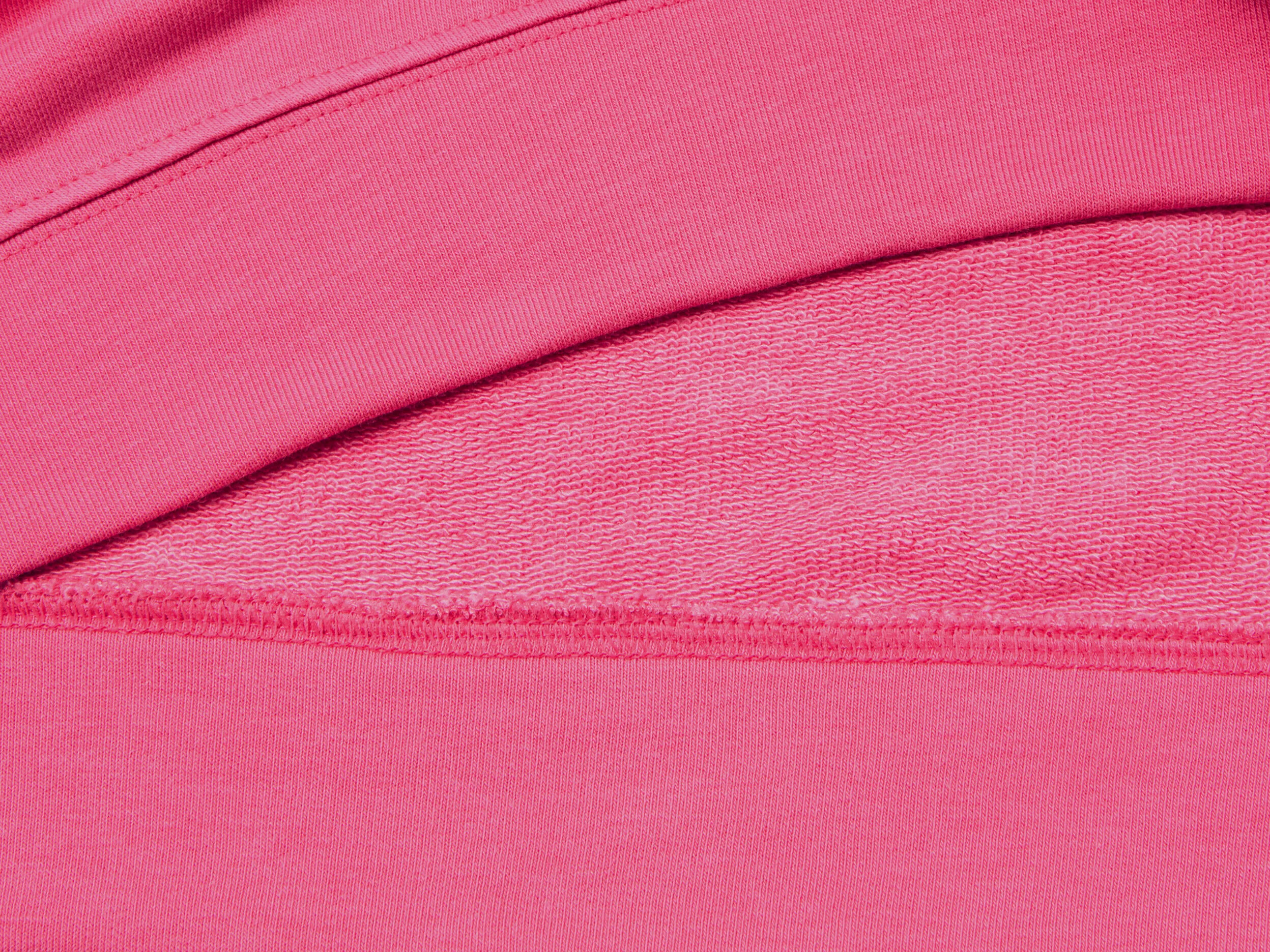 Pullover sweatshirt in cotton blend - Fuchsia | Benetton