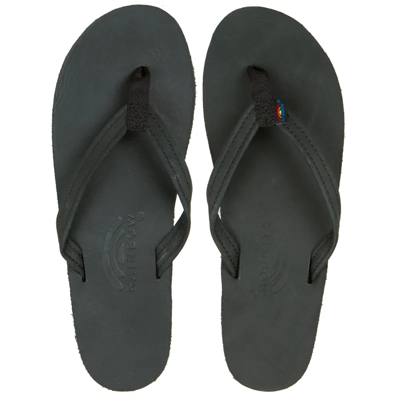 Rainbow Sandals Single Layer Narrow Strap Womens Sandals