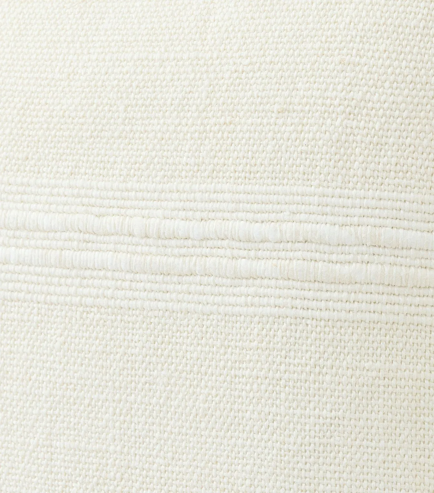 Relaxed Striped Pillow Cover Ivory - 18x18 inches