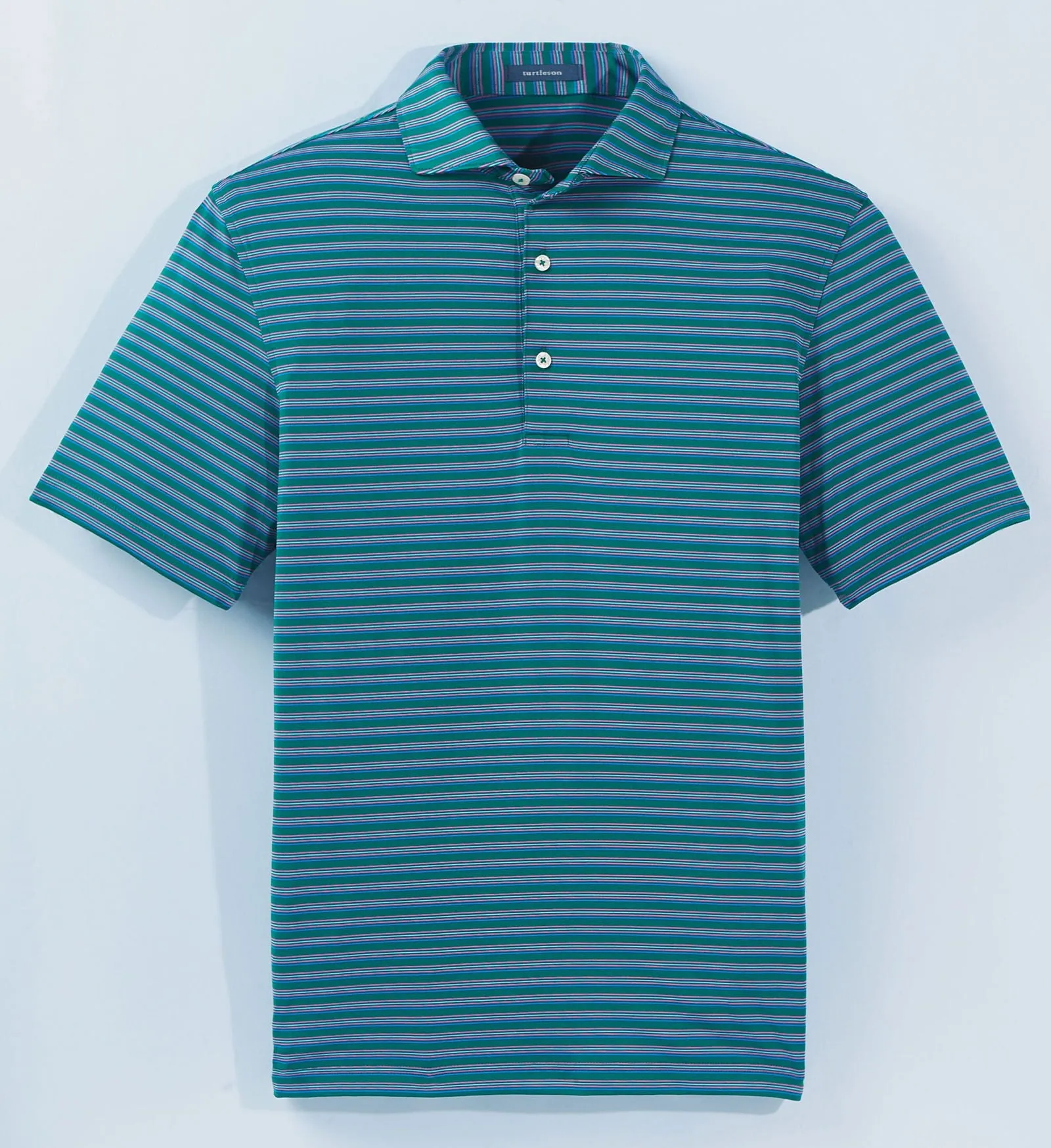 Rory Stripe Performance Polo