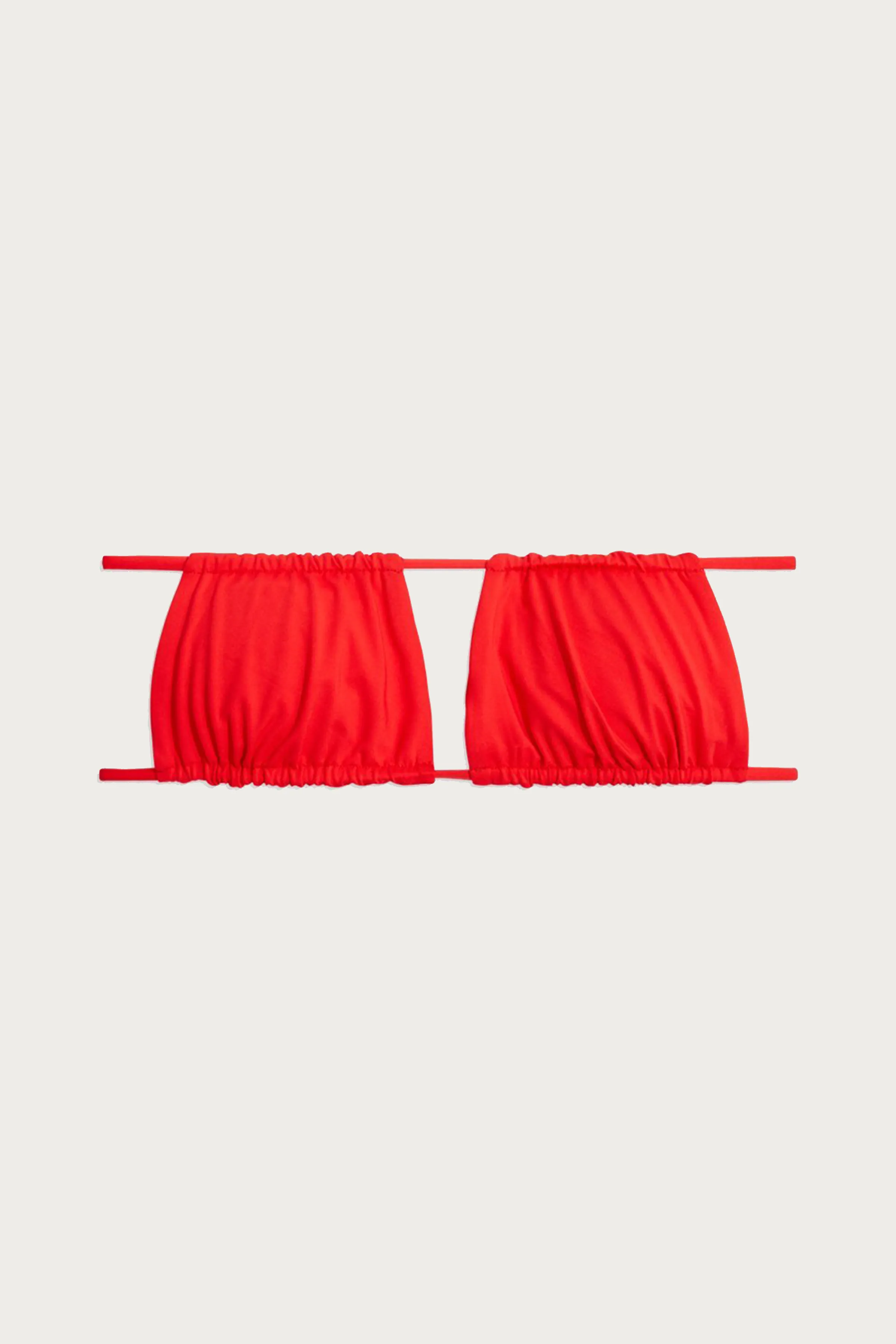 RUCHED STRING BIKINI BOTTOM