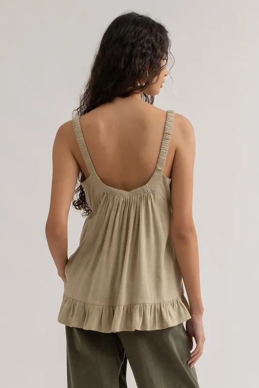 Ruffle Summer Tank