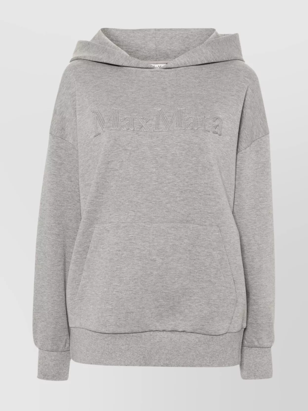 S Max Mara   Logo cotton blend hoodie