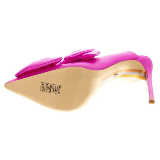 SAM EDELMAN Azalea Pink Shantung Sandals