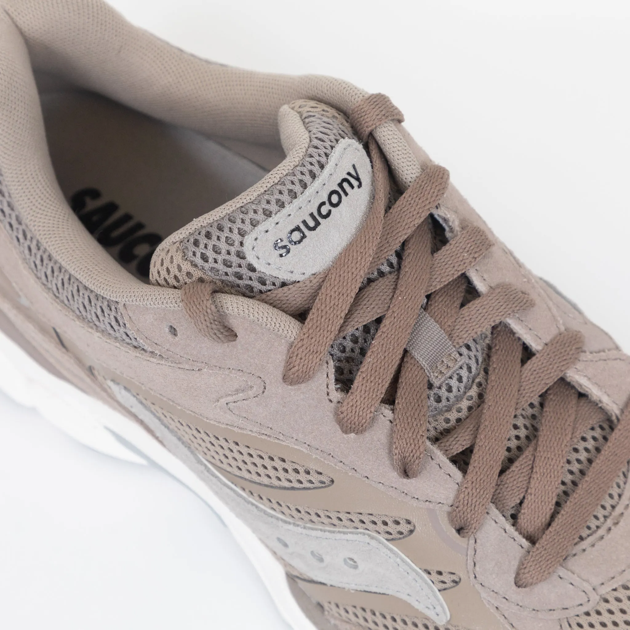 SAUCONY SAUCONY Pro Grid Omni 9 Trainers in GREIGE