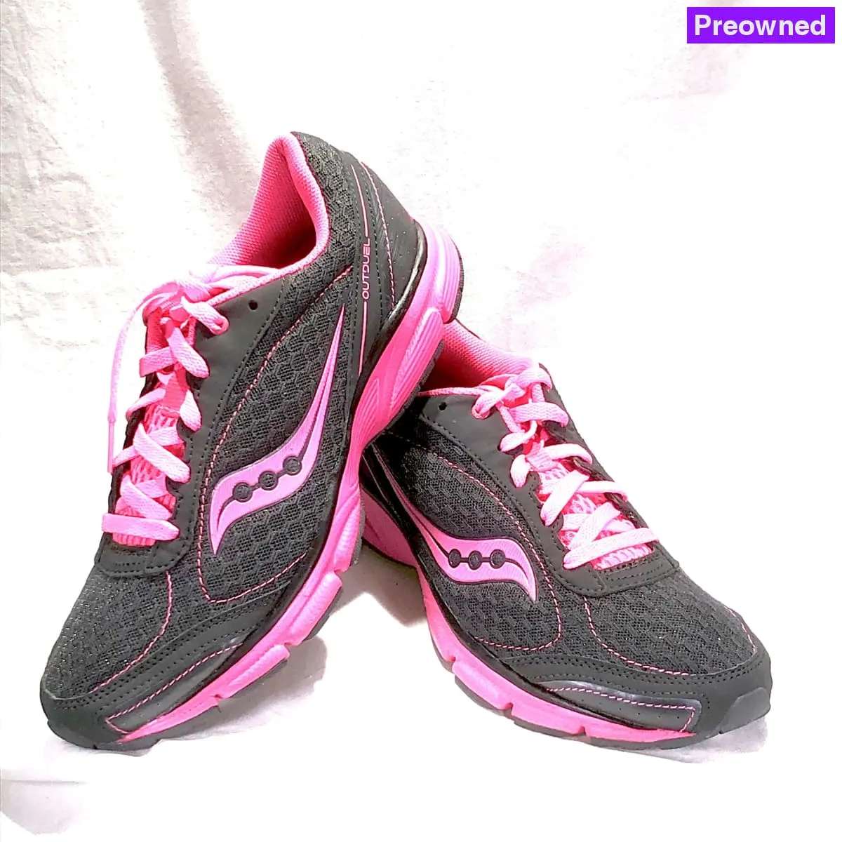 SAUCONY Women's Grid  OutDuel Running Shoe - Preowned