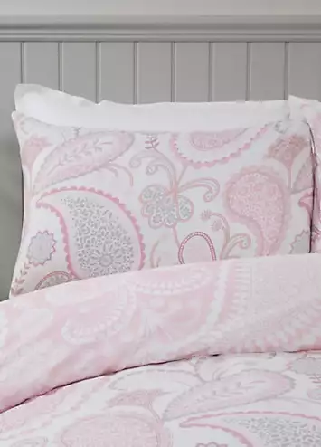 Sleepdown Blush Paisley Duvet Cover Set | Kaleidoscope