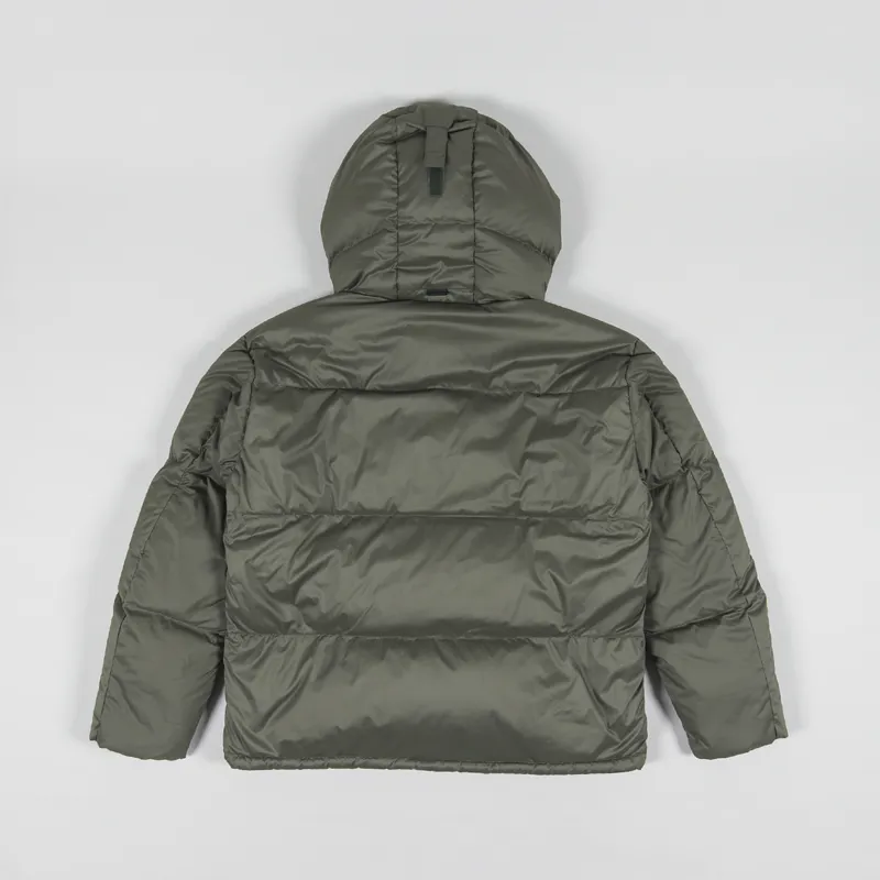 Snow Peak Recycled Light Down Pullover Olive