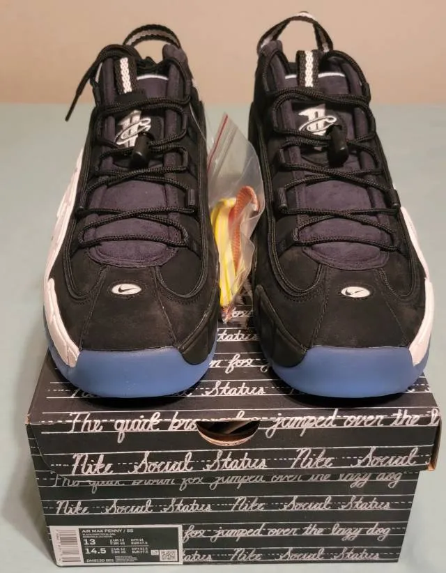 Social status x nike air max penny 1 recess black