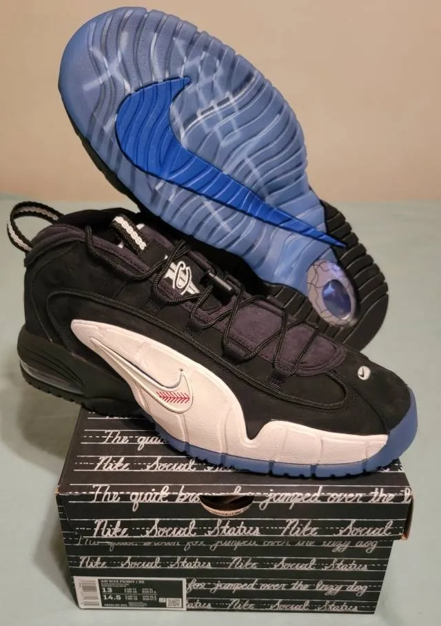 Social status x nike air max penny 1 recess black