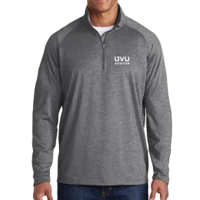 Sport-Tek Sport-Wick Stretch 1/2-Zip Pullover - UVU Aviation