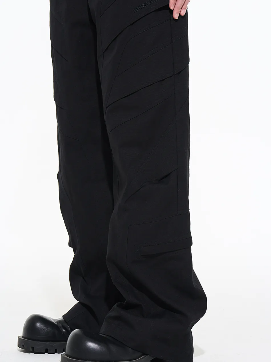 Straight Casual Wide Work-Pants