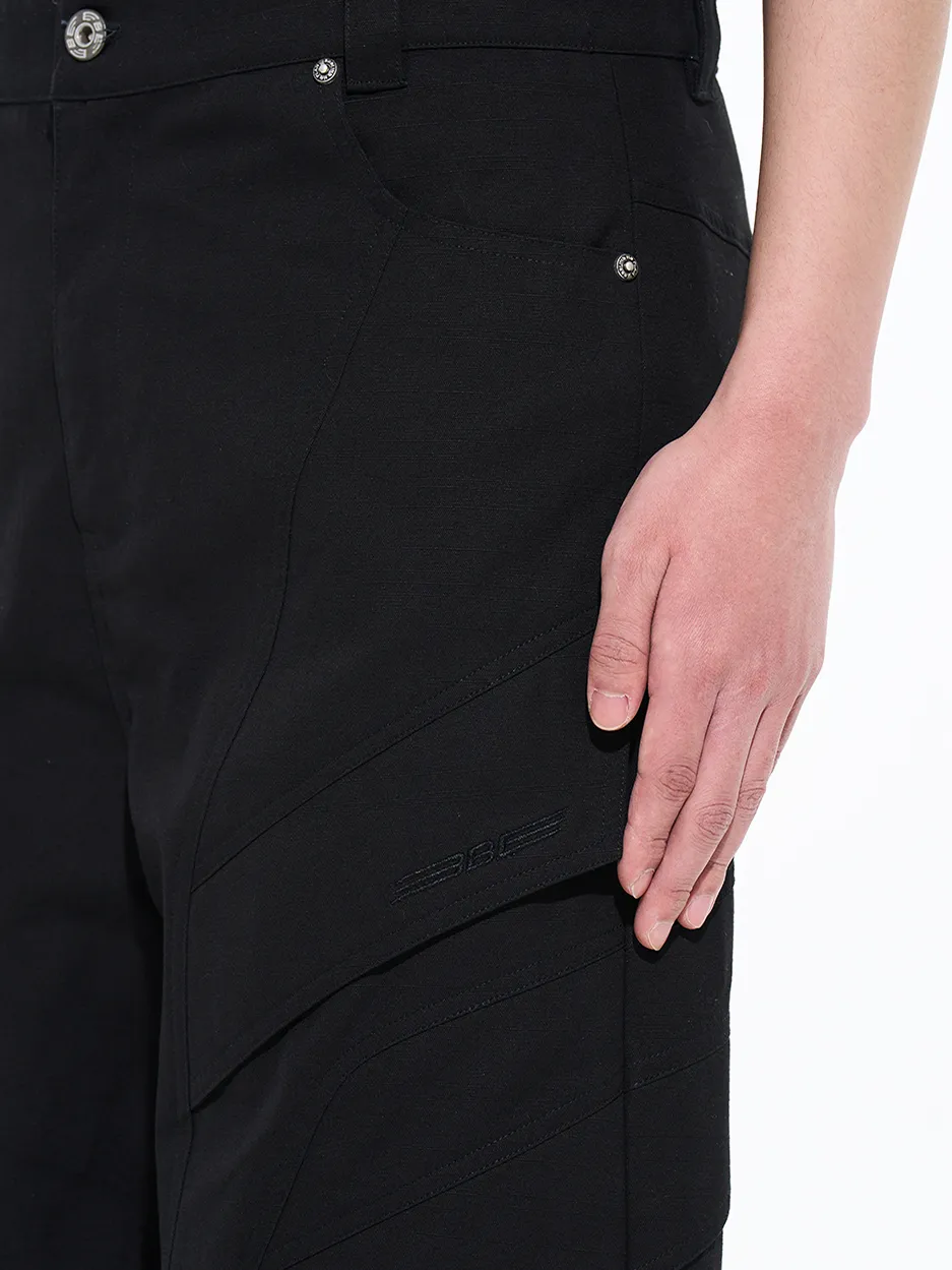 Straight Casual Wide Work-Pants