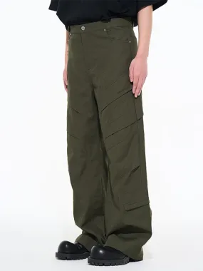 Straight Casual Wide Work-Pants