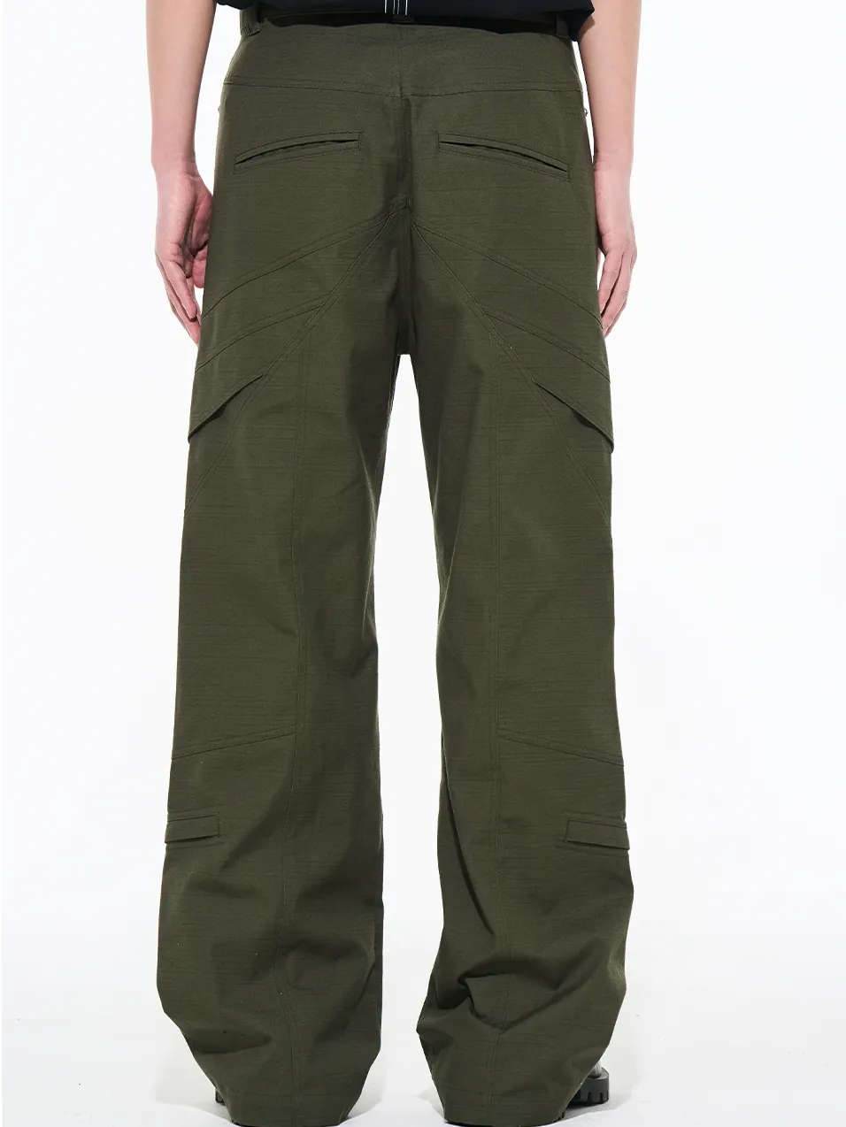 Straight Casual Wide Work-Pants