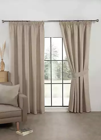 Sundour Aztec Pair of Pencil Pleat Lined Curtains | Kaleidoscope