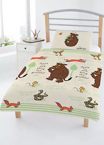 The Gruffalo Woodland Scene Junior Duvet Cover Set | Kaleidoscope