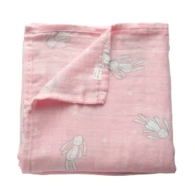 The Muslin Swaddle Blanket - Bunnies