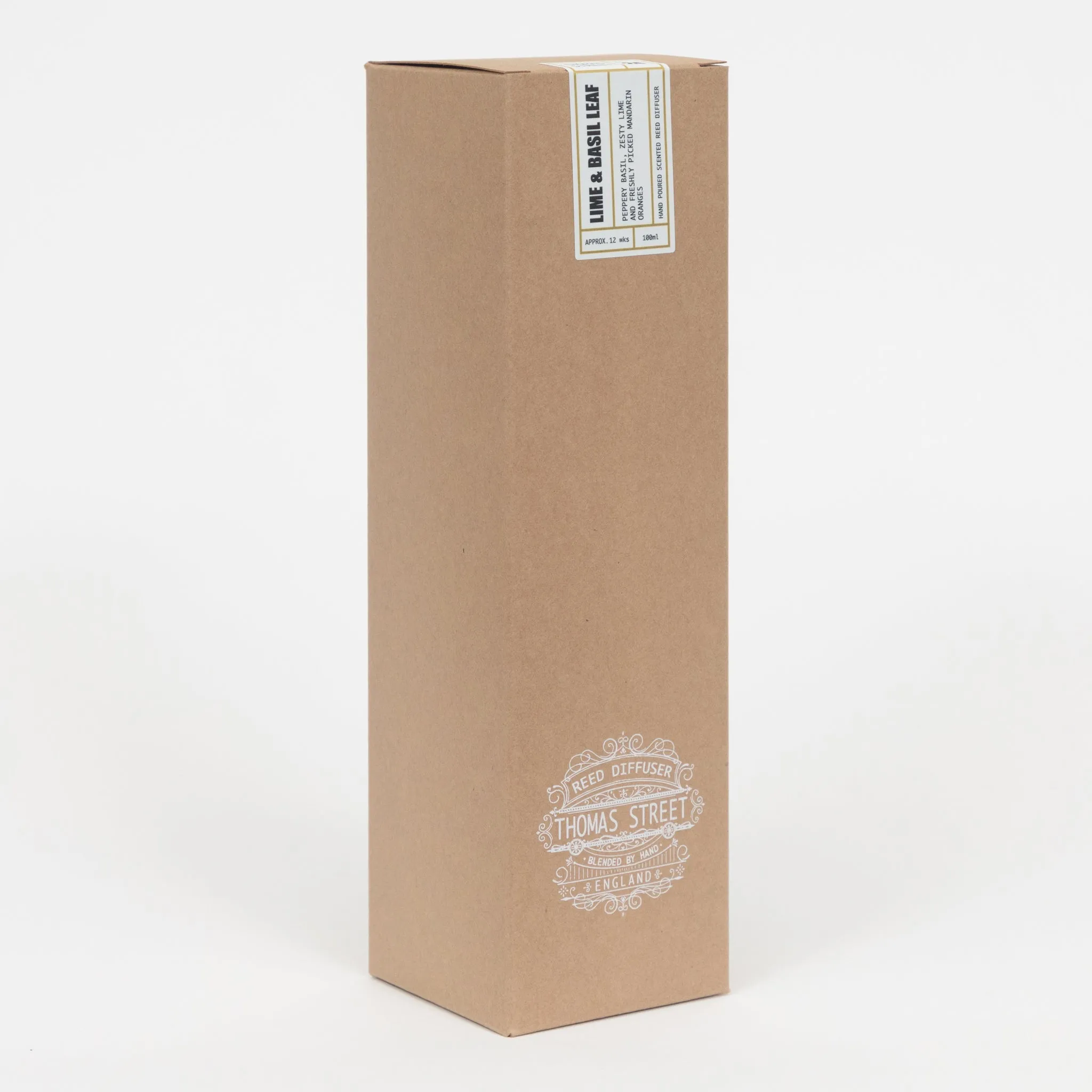 THOMAS STREET CANDLES THOMAS STREET CANDLES #24 Lime & Basil Leaf Reed Diffuser (100ml)