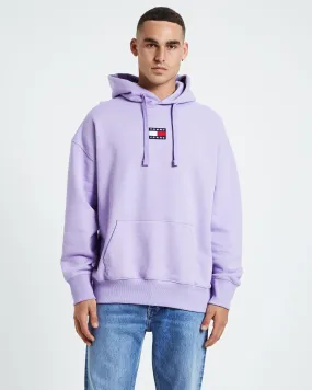 Tommy Jeans TJM Tommy Badge Hoodie Violet