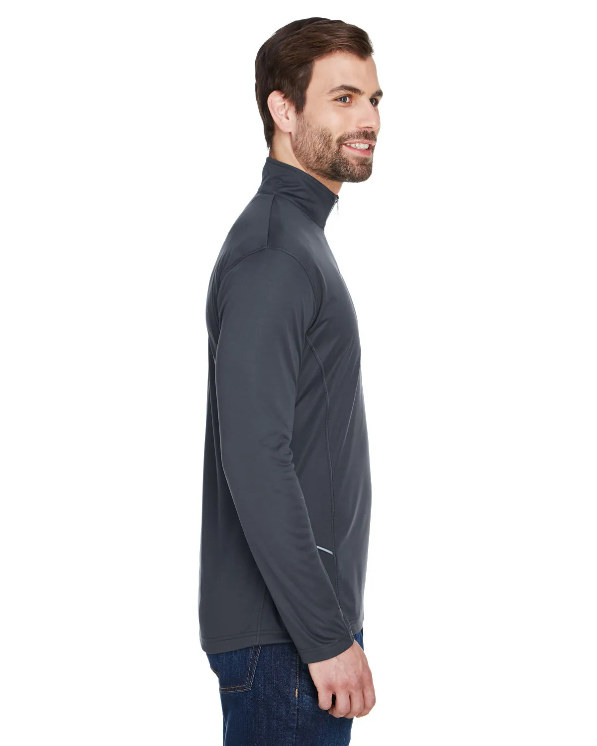 UltraClub 8230 Men's Cool & Dry Sport Quarter-Zip Pullover SKU: 8230