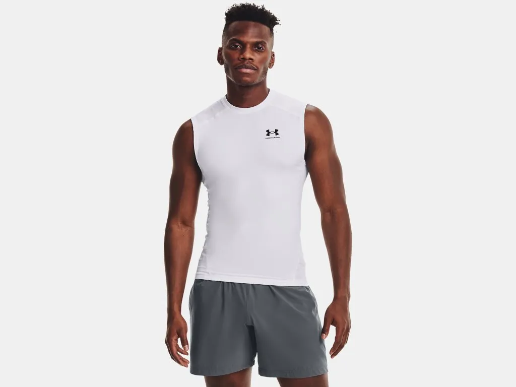 Under Armour Men's HeatGear Armour Sleeveless Compression Top