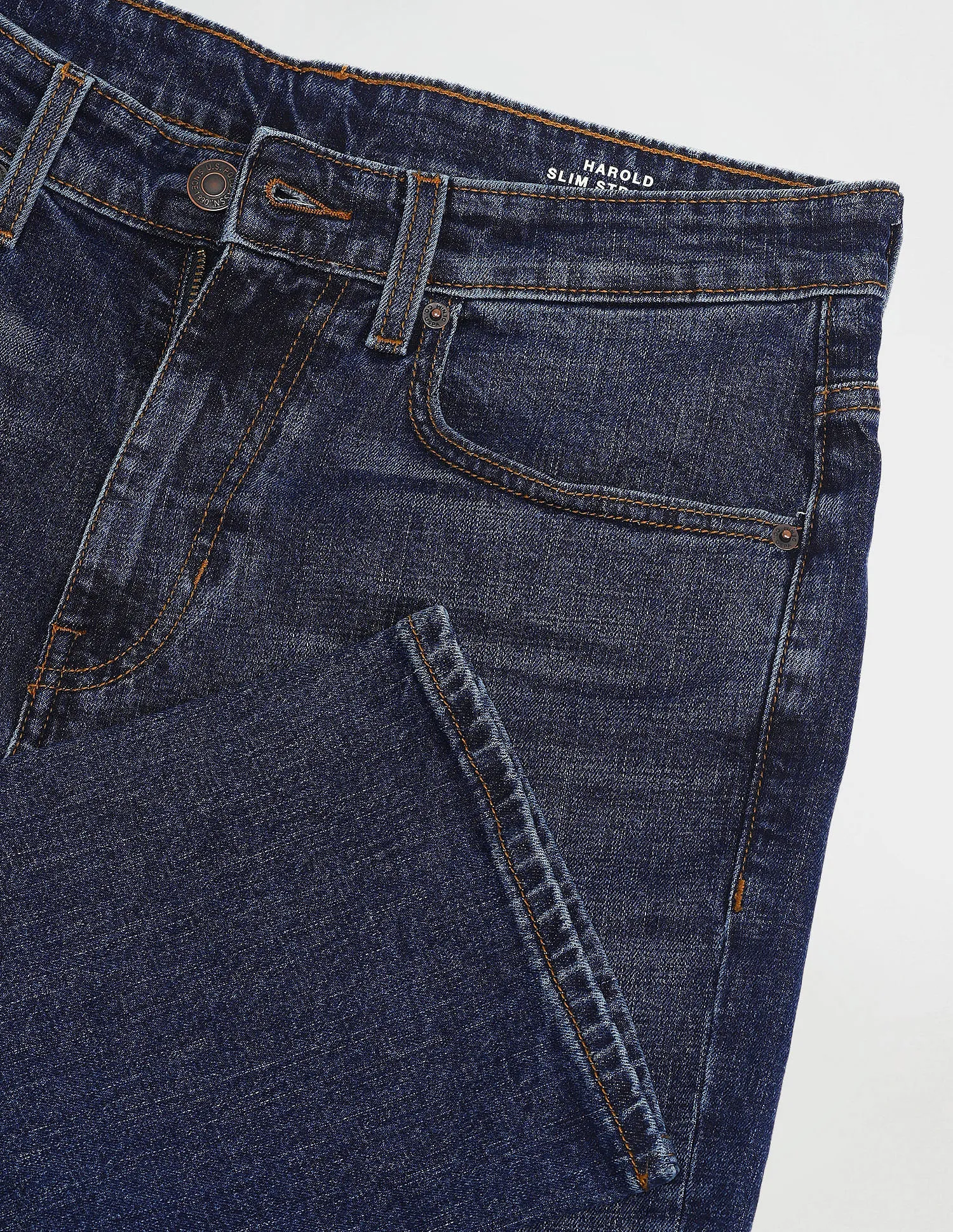 U.S. Polo Assn. Denim Co. Harold Slim Straight Fit Blue Jeans