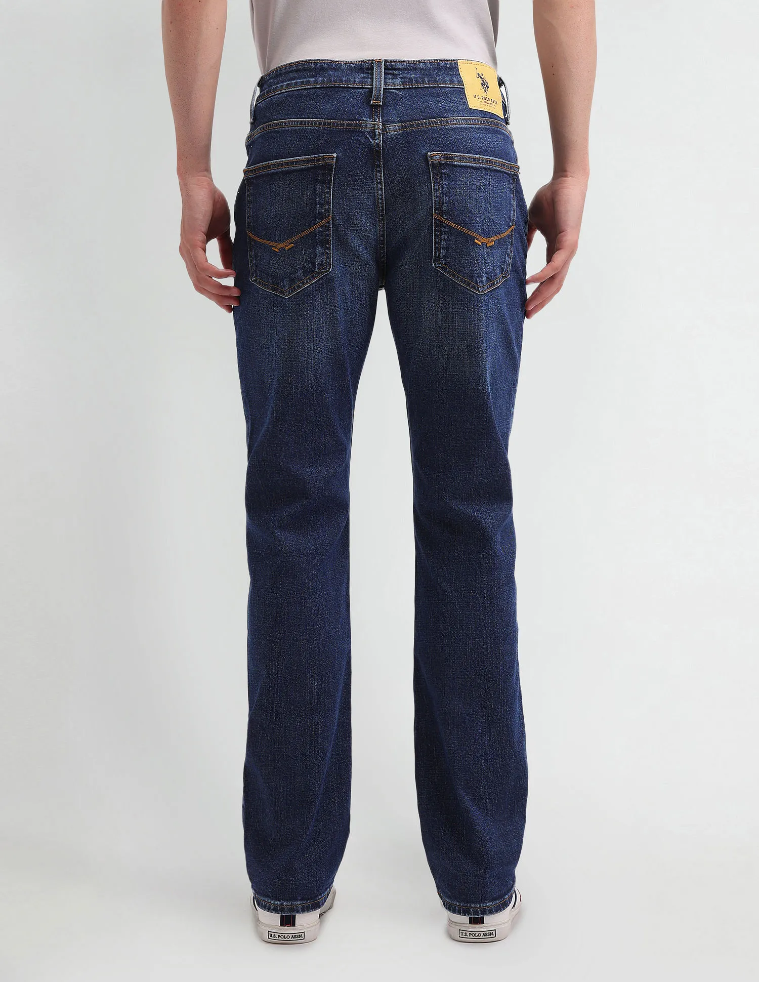 U.S. Polo Assn. Denim Co. Harold Slim Straight Fit Blue Jeans