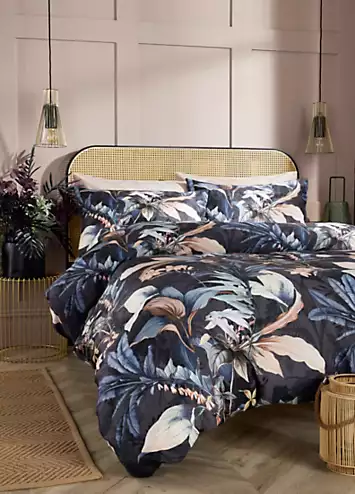 Vantona Home Boutique Carlotta Leaves 200 Thread Count Cotton Duvet Cover Set | Kaleidoscope