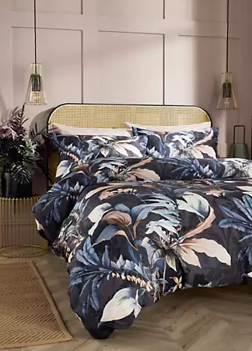 Vantona Home Boutique Carlotta Leaves 200 Thread Count Cotton Duvet Cover Set | Kaleidoscope