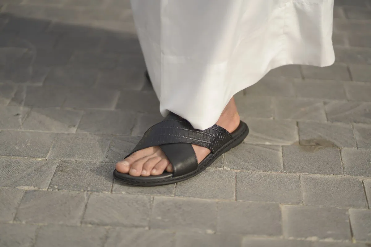 VEELIKSUNNY MENS SANDALS - BLACK