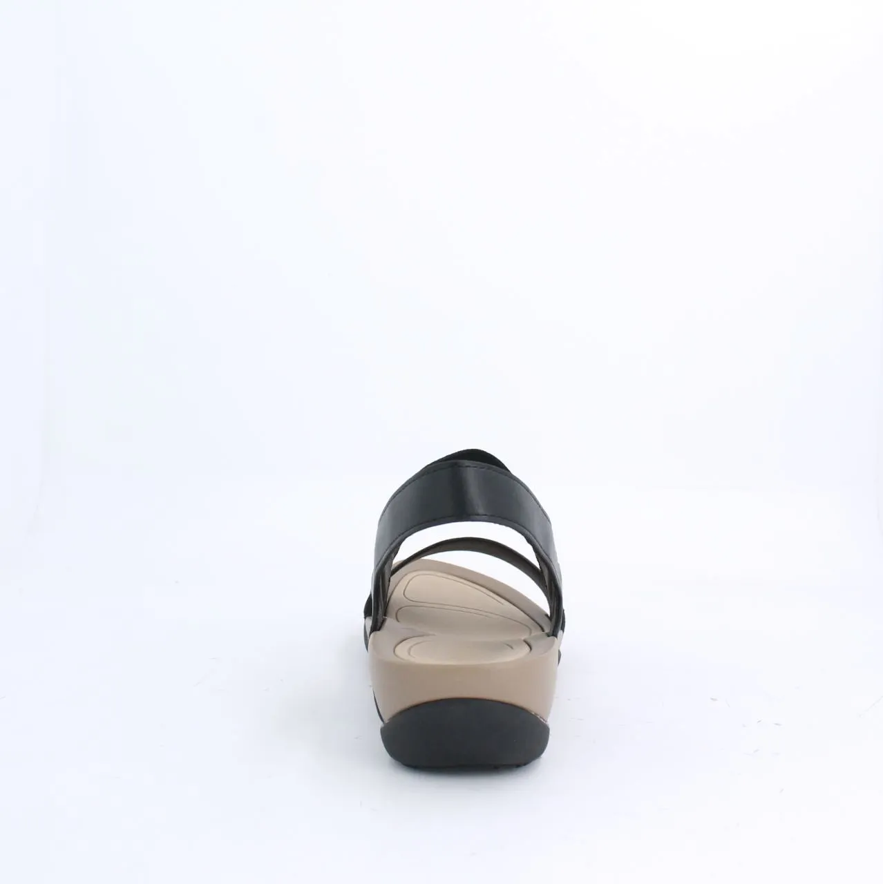 VETROY CASUAL SANDALS - BLACK