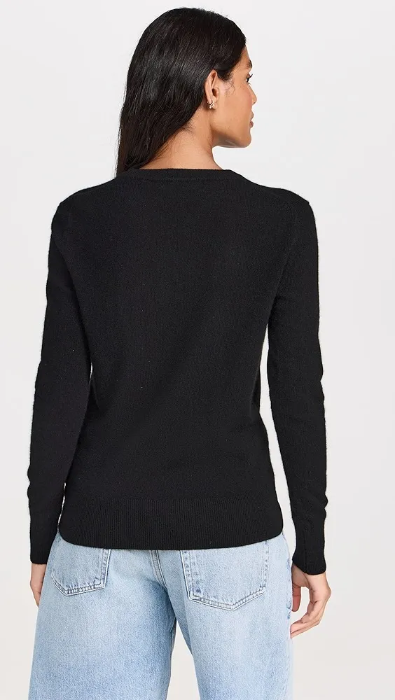 White + Warren   Cashmere Core Crew Neck Pullover 