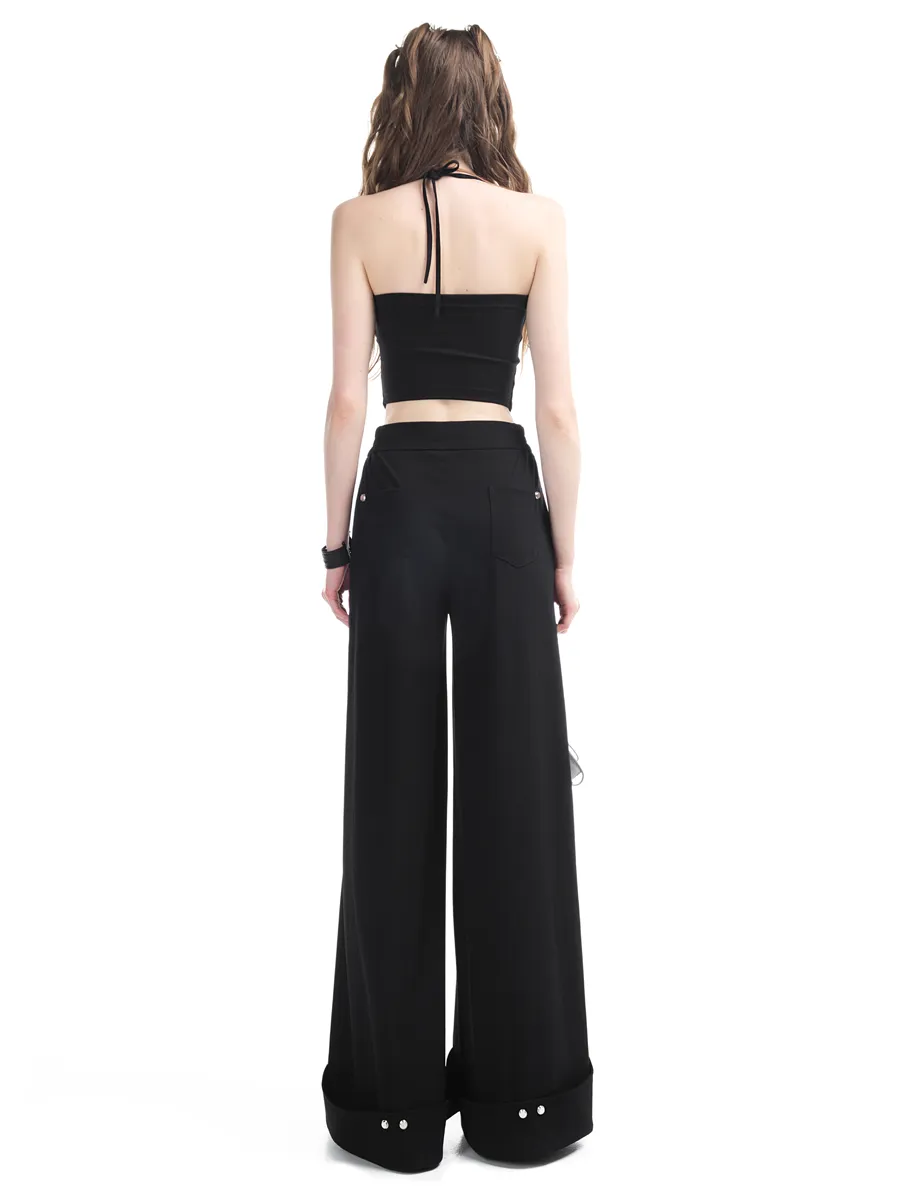 Wide Zip Cool Pants