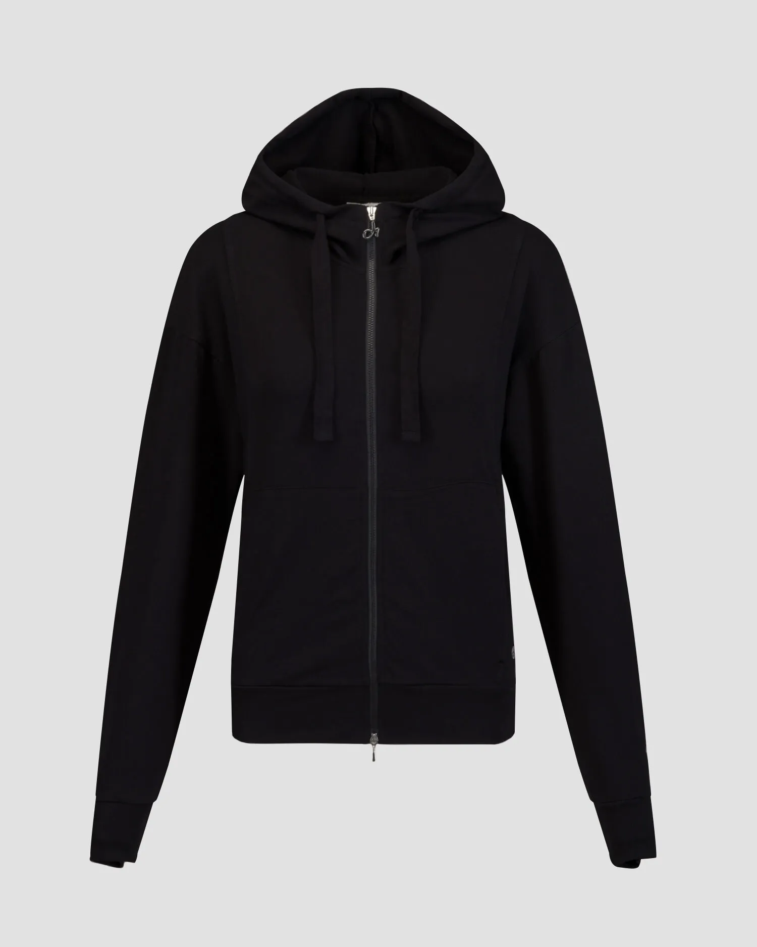 Women's black hoodie Deha A00322-10009