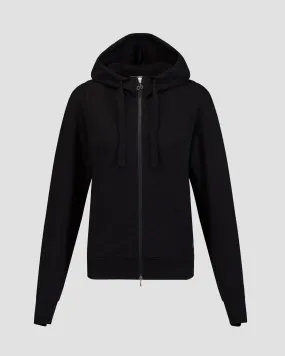 Women's black hoodie Deha A00322-10009