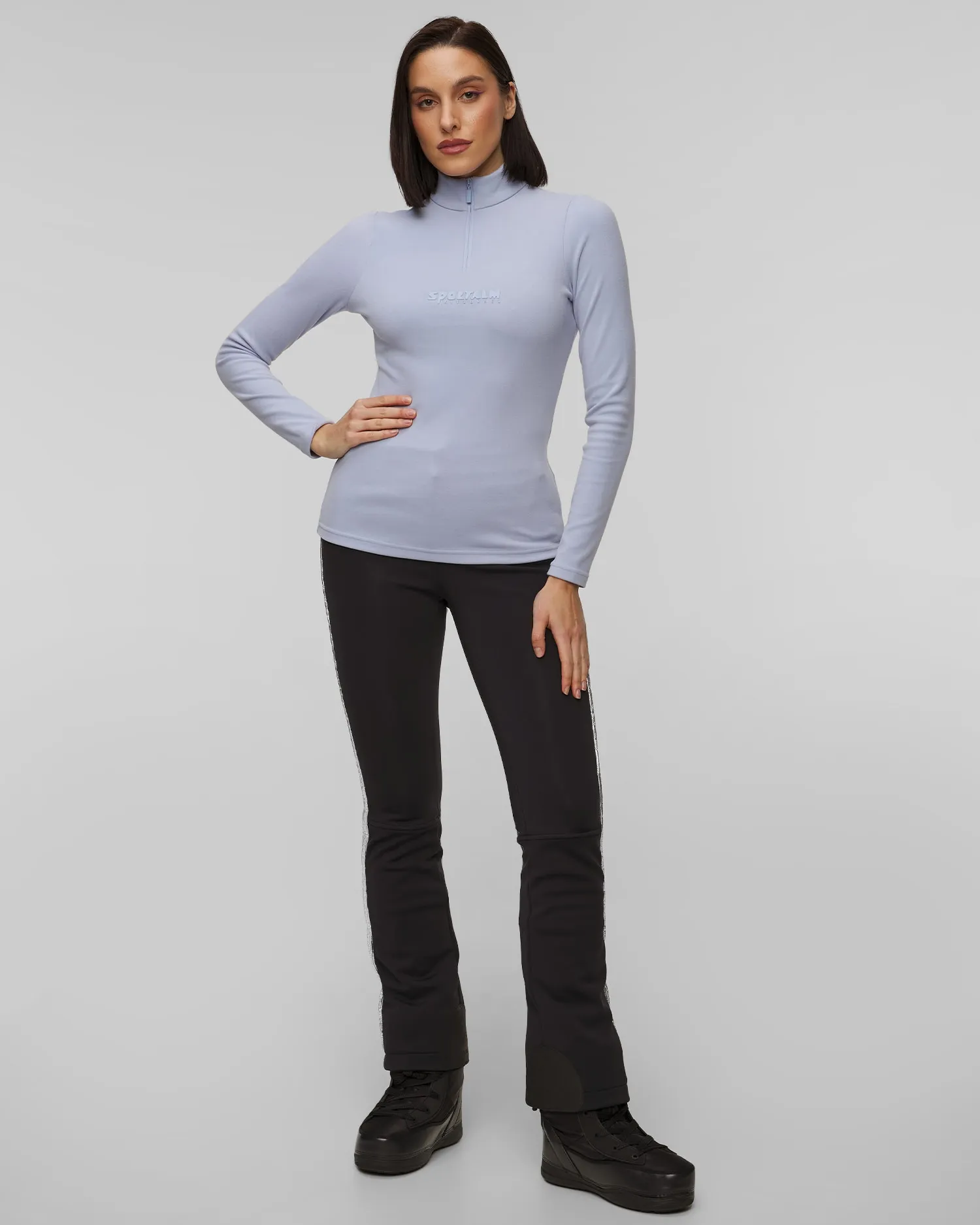 Women's blue ski turtleneck Sportalm 1823014721-2713