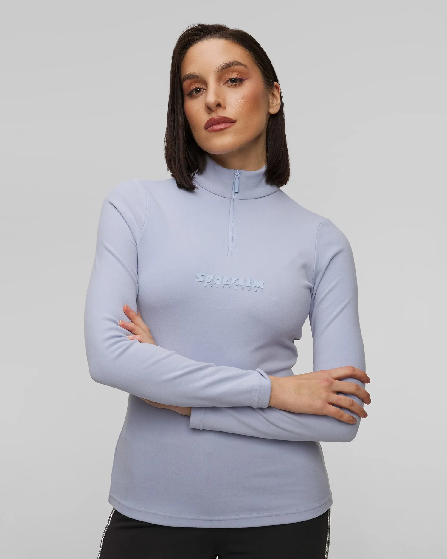 Women's blue ski turtleneck Sportalm 1823014721-2713