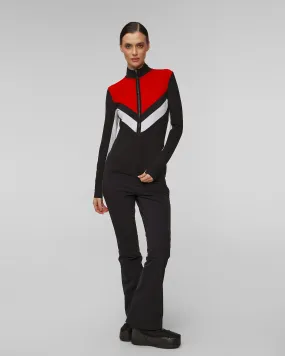 Women's ski turtleneck Perfect Moment JG W3001126-blackredsnowwhite