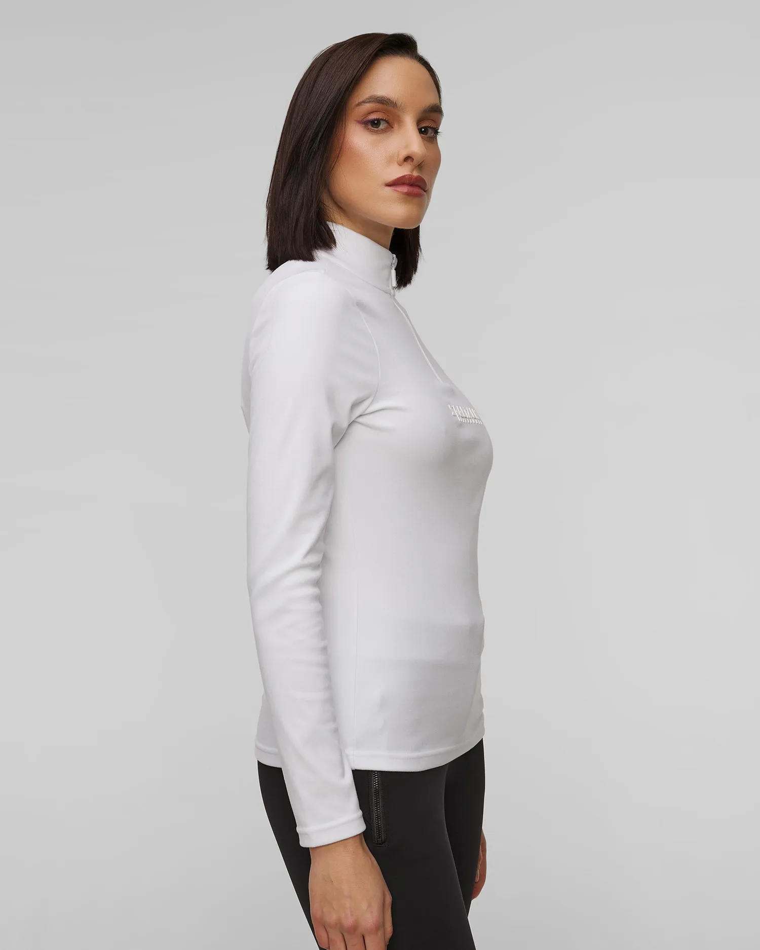 Women's white ski turtleneck Sportalm 1823014721-1