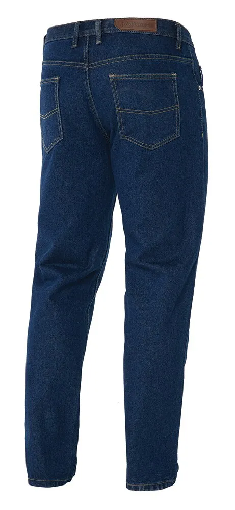 Workhorse MJE001 Men's Denim Classic Work Jeans - Cotton - Navy - 72R