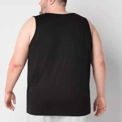 Xersion Mens Round Neck Sleeveless Tank Top Plus